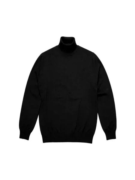 Sweter z golfem Ferrante wełniany do golfa czarny