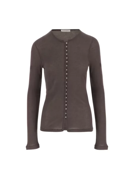 Kardigan By Malene Birger wełniany brązowy