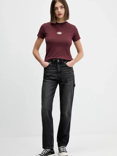 Dickies Kavbojke ELLENDALE DENIM črna