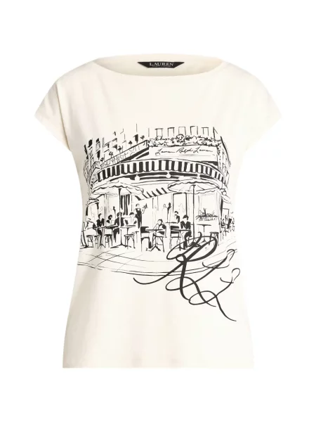 Графичен тениска Lauren Ralph Lauren