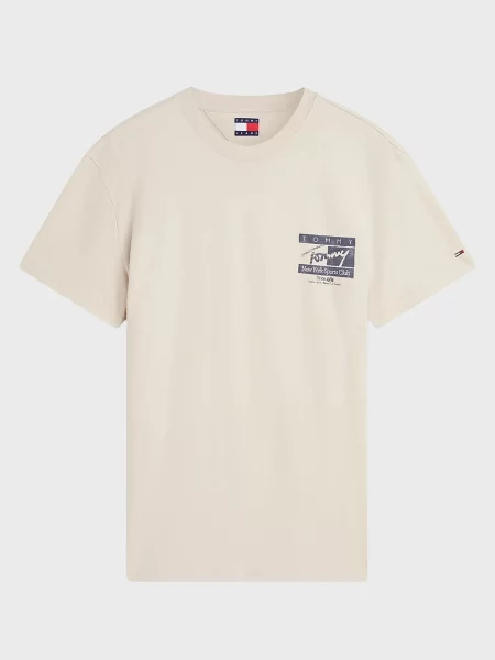 Футболка Tommy Jeans бежева