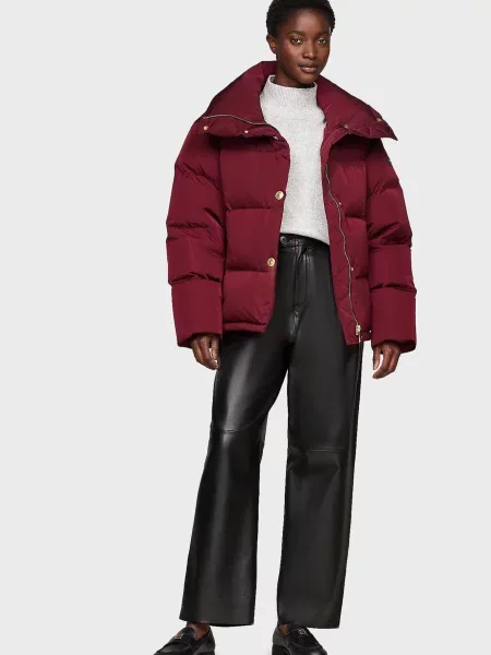 Пуховик Tommy Hilfiger золотий