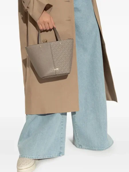 Sneakerși Michael Michael Kors din piele maro