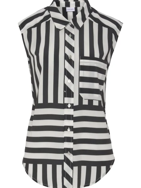 LASCANA Bluză negru alb