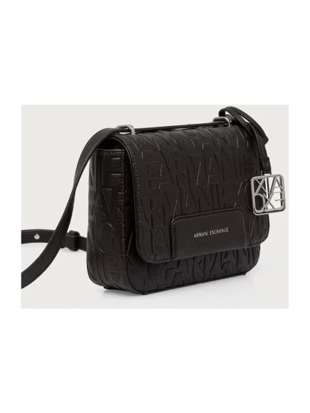 Armani Exchange torebka crossbody brązowa
