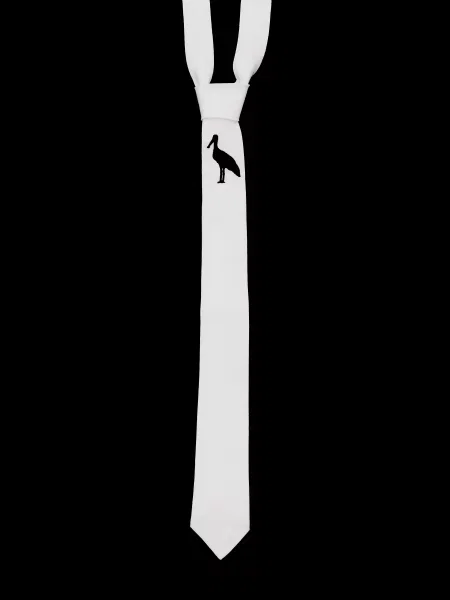 Галстук Gnizdo белый