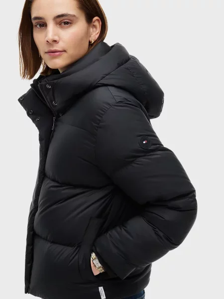 Пуховик Tommy Hilfiger чорний