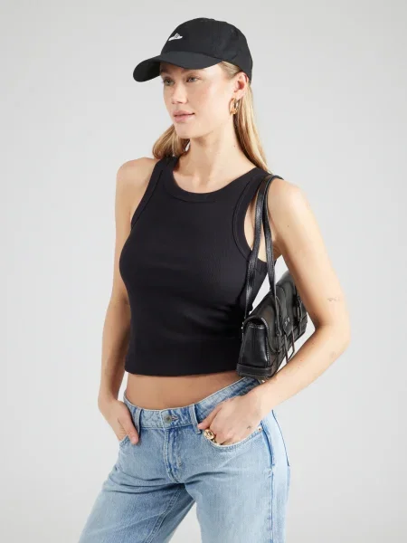WEEKDAY Top crna bijela