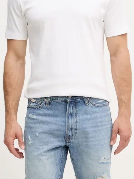 Calvin Klein Jeans Pantaloni scurți de blugi albastru