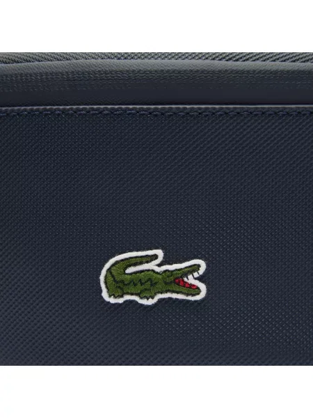Lacoste Torba Na Pasek Zapinana Na Lcst granatowy