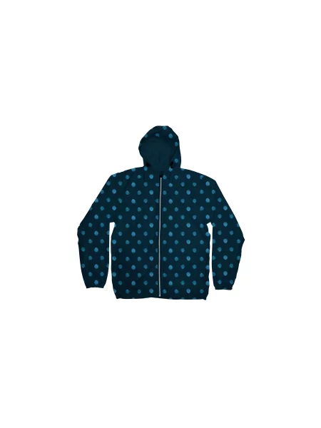 Dedicated Windbreaker Dots Navy Mężczyźni Kurtki Dedicated Size: M niebieski