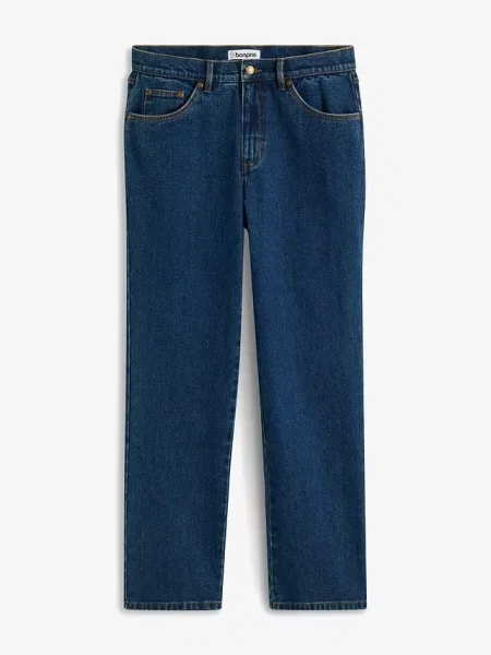 Klasyczne jeansy ze stretchem classic fit straight niebieskie