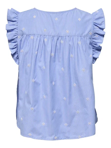 ONLY Bluza ONLAmanda modra bela