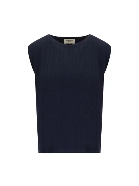 Top Weekend Max Mara niebieski