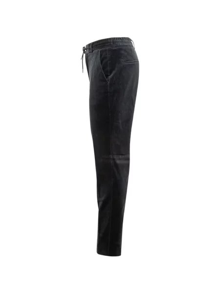 Pantaloni Boss de catifea cord cu cordon negru