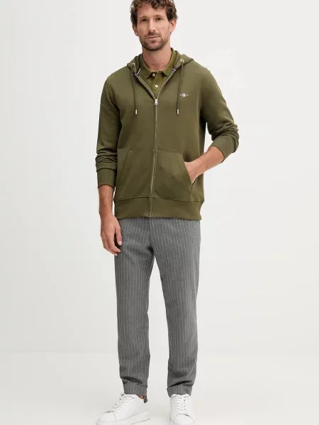 GANT Hanorac oliv verde