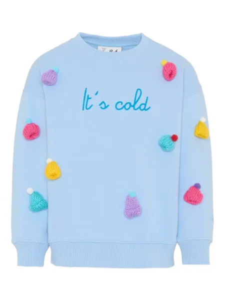 Bluza dziecięca Mc2 Saint Barth niebieska