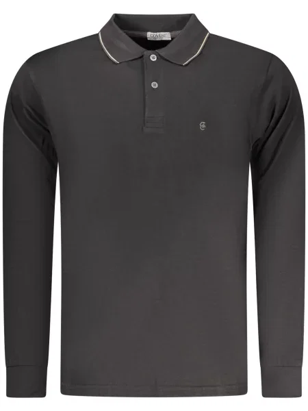 Polo Coveri Moving cu mâneci lungi negru