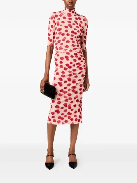 Top Stella Mccartney cu imagine roz