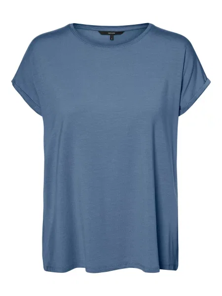VERO MODA Tricou AVA porumbel albastru