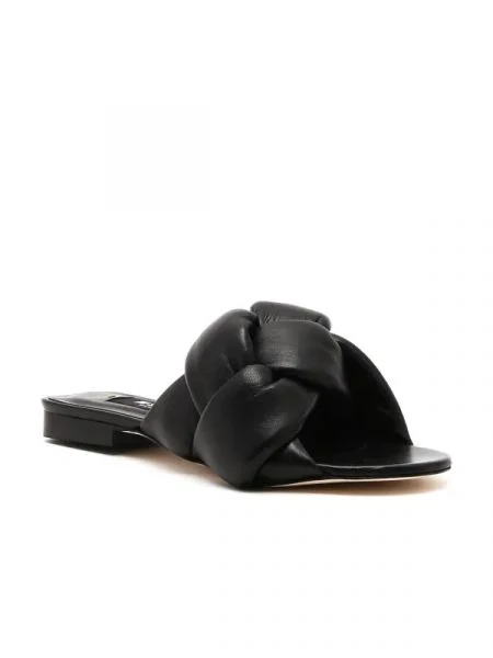 MSGM De piele șlapi DONNA negru