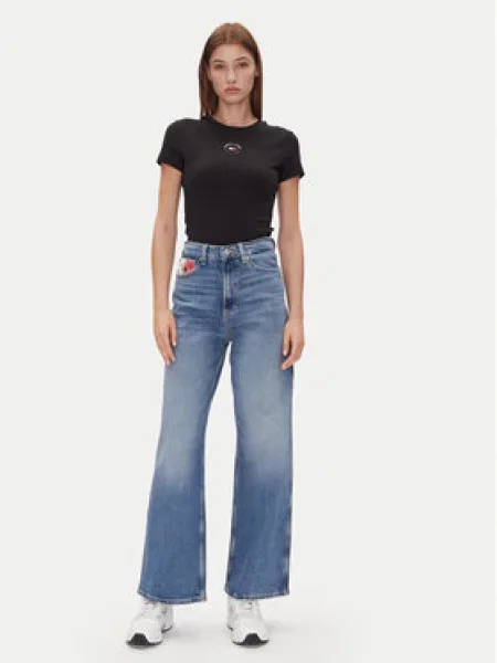 Tommy Jeans Jeansy Claire Hr Wd Rwb modrá