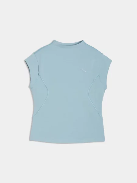 Спортивна майка PUMA Tech Sense Drycell Tee комбінований верх синій