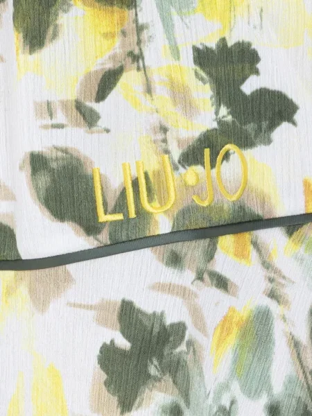 Пола Liu Jo на цветя с принт зелено