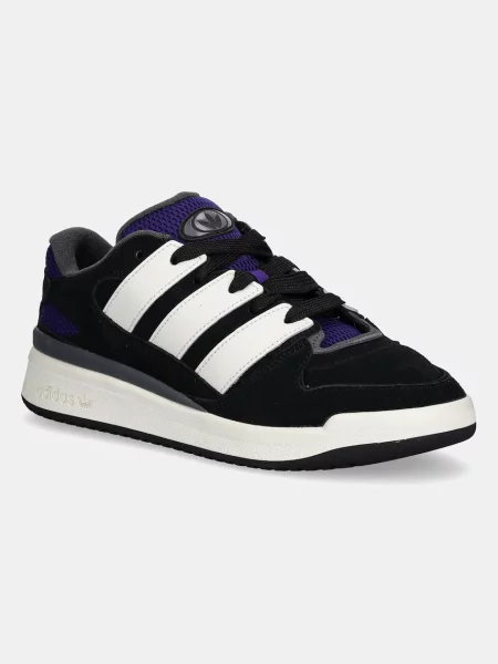 Замшевые кроссовки Adidas Originals черные