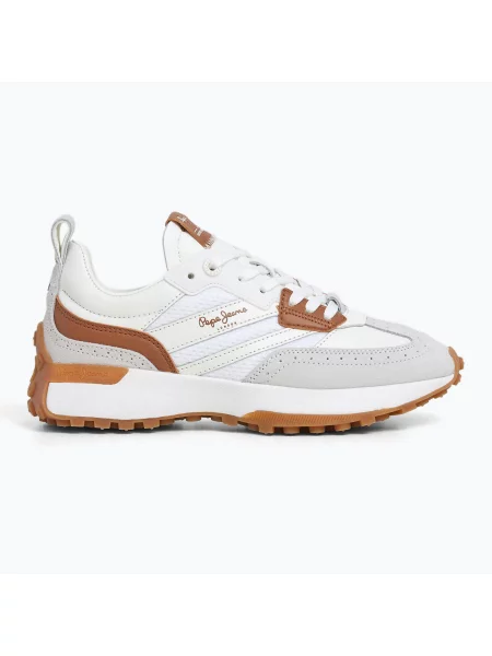 Sneakerși Pepe Jeans alb