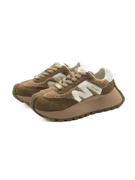 Sneakersy Steve Madden brązowe