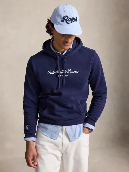 Polo Ralph Lauren Mikina námornícka modrá biela