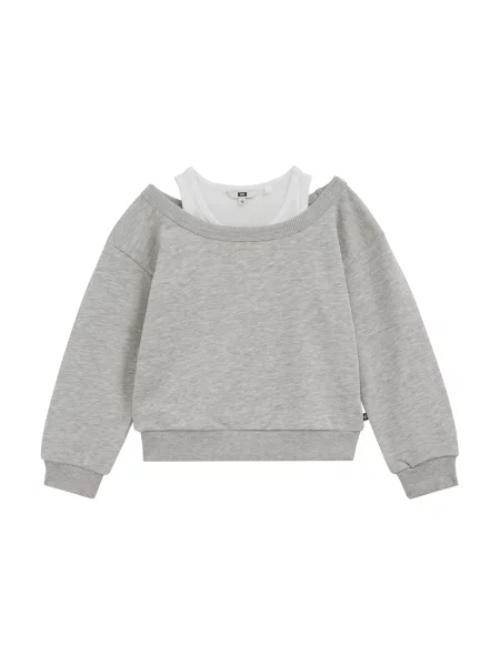 WE Fashion Pulover deschis gri