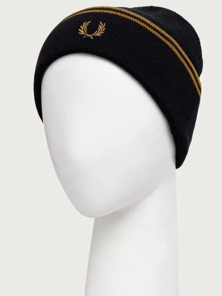 Fred Perry шапка beanie з вовною