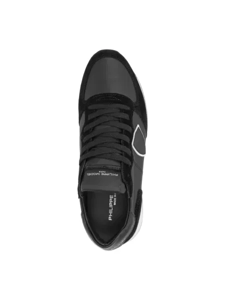 Buty do biegania Philippe Model zamszowe do biegania czarne
