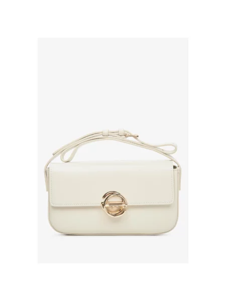 Кожаная сумка Estro белая