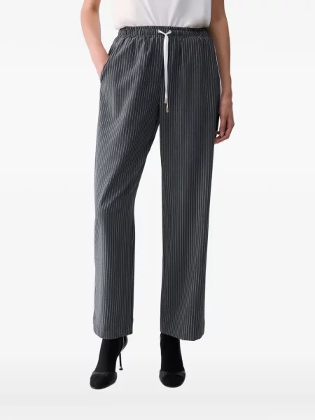 Pantaloni Liu Jo din dantelă gri