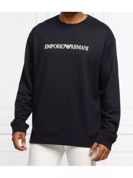 Emporio Armani Pulóver kék