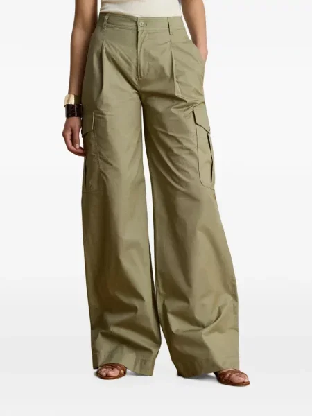 Pantaloni cargo Lauren Ralph Lauren verde