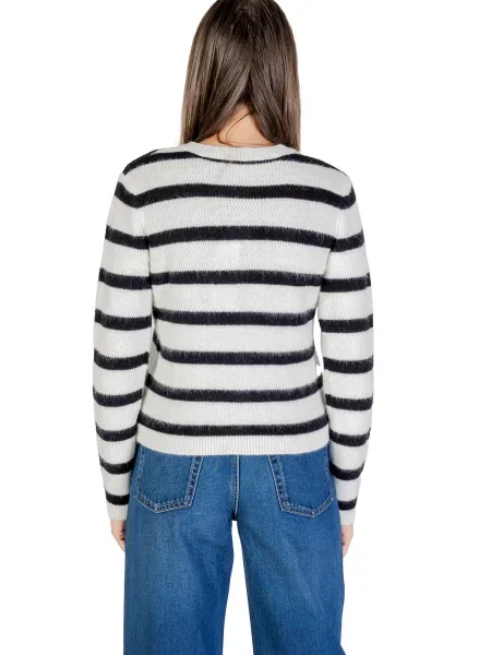 Cardigan Morgan cu dungi negru