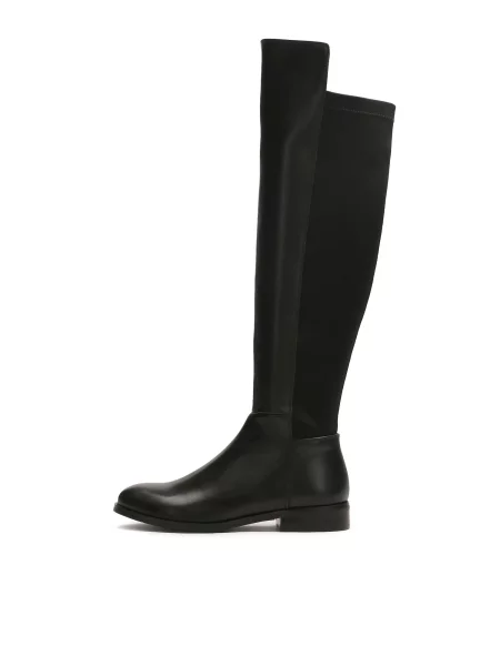 Kazar Čizme iznad koljena crna