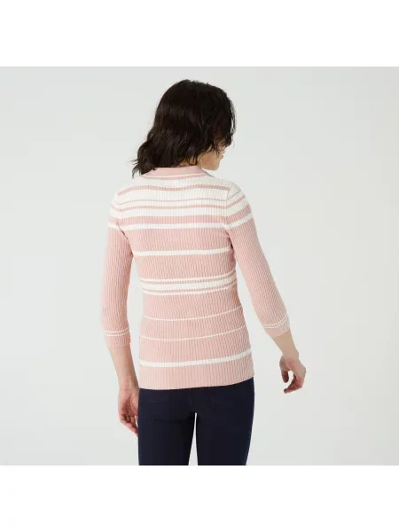 Lacoste Sweter różowy