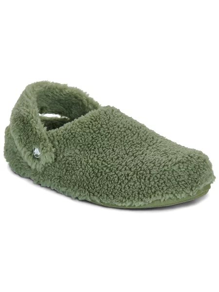 Klasické domáce papuče Crocs zelená