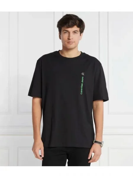 CALVIN KLEIN JEANS Tricou | Relaxed fit negru