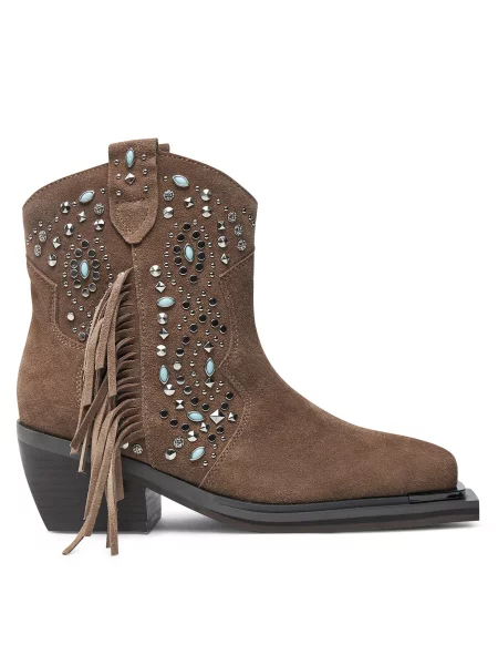 Ковбойские ботинки Alma En Pena коричневые