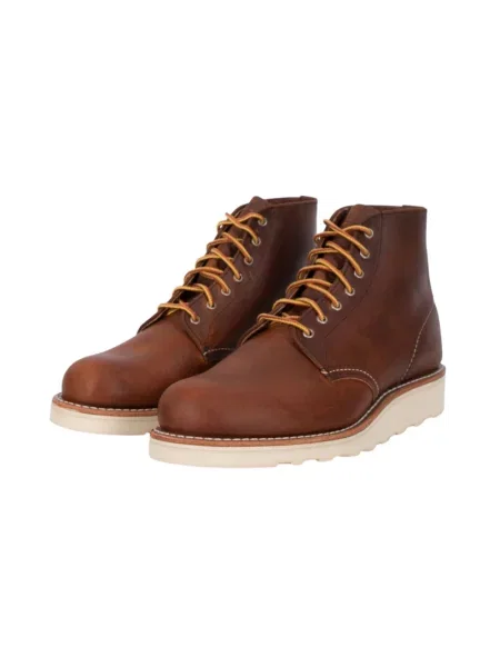 Kozaki Red Wing Shoes skórzane wodoszczelne czerwone