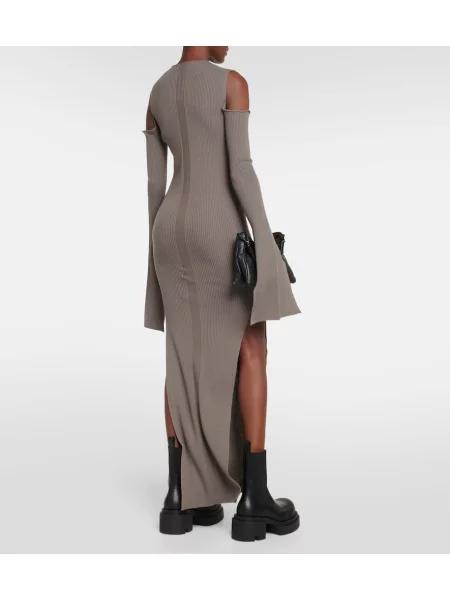 Rochie maxi Rick Owens de lână de costum