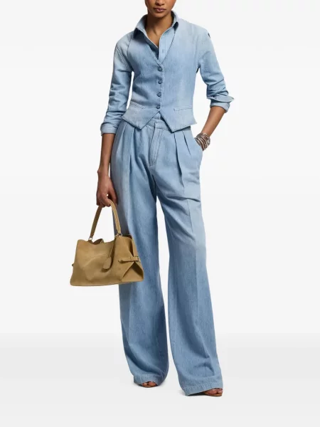 Traper prsluk Ralph Lauren Collection plava