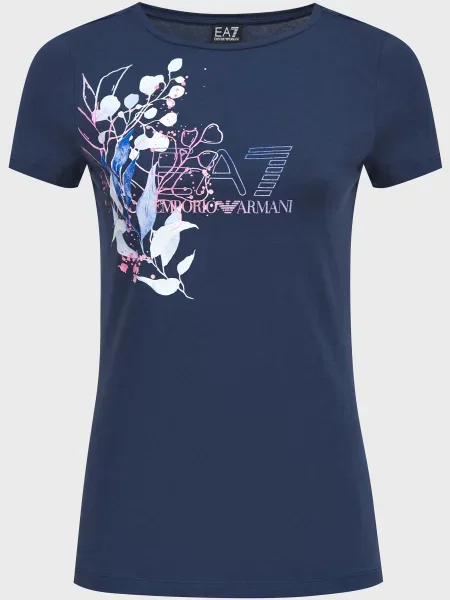 Футболка Ea7 Emporio Armani синя