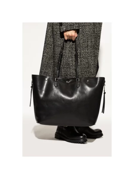 Torba Dolce And Gabbana skórzana czarna